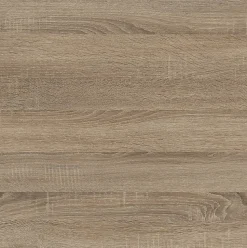 Meuble de salle de bain 60cm sur pieds avec simple vasque - sans miroir - porte et tiroirs - cambrian (chêne clair) - HARO