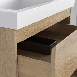 Meuble de salle de bain LOMAZOO Monaco chêne clair - 60cm