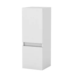 Meuble de salle de bain mural, 30x30x83 cm, colonne blanche, AICA SANITAIRE
