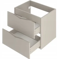 Meuble de salle de bain sous vasque suspendu DELCA cachemire 60 cm