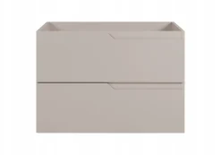 Meuble de salle de bain suspendu sous vasque MODERN cachemire 80 cm