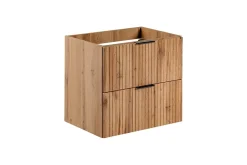 Meuble de salle de bain suspendu sous lavabo ADEL CHÊNE 60 cm