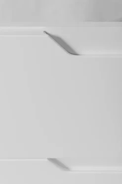 Meuble de salle de bain suspendu sous vasque MODERN blanc 80 cm