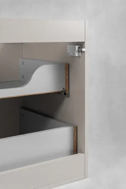 Meuble de salle de bain suspendu sous vasque MODERN cachmire 60 cm