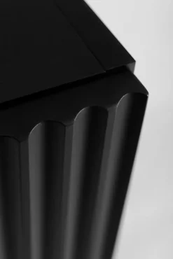 Meuble de salle de bain suspendu sous vasque VENA noir 60 cm