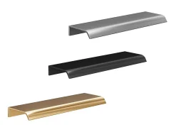 Meuble de salle de bain suspendu strié avec vasque à encastrer - Noir - 120 cm - ZEVARA