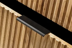 Meuble de salle de bain suspendu sous double vasque ADEL CHÊNE 120 cm
