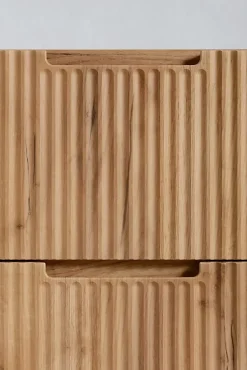 Meuble de salle de bain suspendu sous vasque VENA chêne 60 cm
