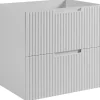 Meuble de salle de bain suspendu sous vasque VENA blanc 60 cm