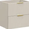 Meuble de salle de bain suspendu sous lavabo ADEL CACHEMIRE 60 cm