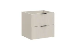 Meuble de salle de bain suspendu sous lavabo ADEL CACHEMIRE 60 cm
