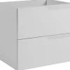Meuble de salle de bain suspendu sous vasque MODERN blanc 60 cm