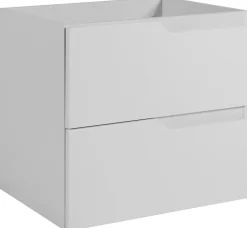 Meuble de salle de bain suspendu sous vasque MODERN blanc 60 cm