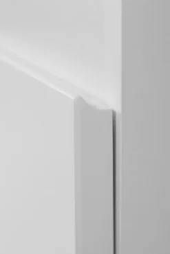 Meuble de salle de bain suspendu sous vasque MODERN blanc 60 cm