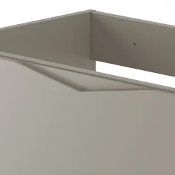 Meuble de salle de bain sous vasque suspendu DELCA cachemire 80 cm