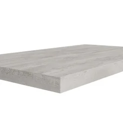 Meuble De Salle De Bain Étagère De Lavabo 80Cm Effet Béton