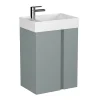 Meuble de salle de bain UNIQ 49 x 34,5 x 63 cm en plusieurs couleurs - Vert