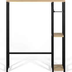 Meuble dessus WC avec placard DETROIT design industriel