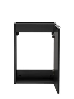 Meuble lave main à suspendre ADEL NOIR 40 cm