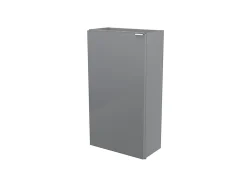 Meuble lave mains à poser gris l.44 x H.79 x P.23 cm, GoodHome Imandra
