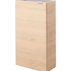 Meuble lave mains à poser effet chêne l.44 x H.79 x P.23 cm, GoodHome Imandra