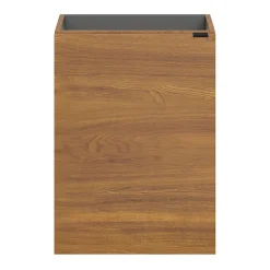 Meuble lave mains suspendu effet noyer l.44 x H.55 x P.23 cm, GoodHome Imandra