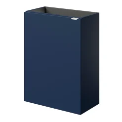 Meuble lave mains suspendu bleu nuit mat l.44 x H.55 x P.23 cm, GoodHome Imandra