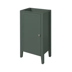 Meuble lave-mains à poser l.60 cm vert + plan vasque lave-mains Lana, GoodHome Perma