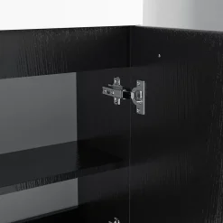 Meuble lave-mains chêne noir LOMAZOO Bombay - 40cm