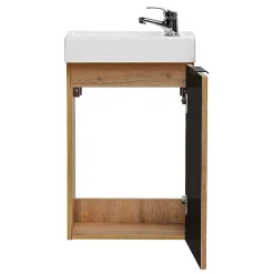 Meuble lave-mains 40cm 1 porte Adriel Bois