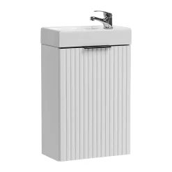 Meuble lave-mains 40cm 1 porte Adriel Blanc