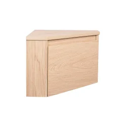 Meuble lave-mains d'angle à suspendre l.36,5 x H.28 x P.36,5 cm, effet bois, Homesight Noma