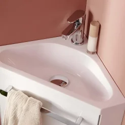 Meuble lave-mains d'angle SKINO