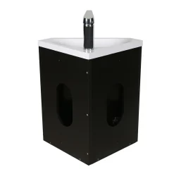 Meuble lave-mains d'angle SKINO