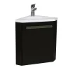 Meuble lave-mains d'angle SKINO