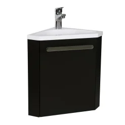 Meuble lave-mains d'angle SKINO