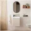 Meuble lave-mains LISA + miroir ovale
