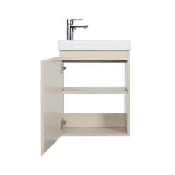 Meuble lave-mains LISA + miroir ovale