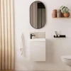 Meuble lave-mains LISA + miroir ovale