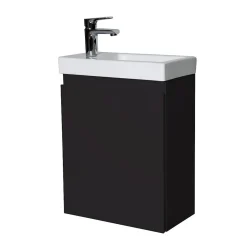 Meuble lave-mains LISA + robinet chromé