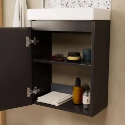 Meuble lave-mains LISA + robinet chromé
