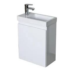Meuble lave-mains LISA + robinet chromé