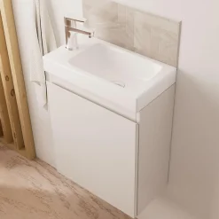 Meuble lave-mains LISA + robinet chromé