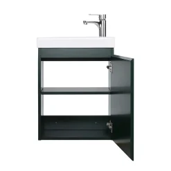 Meuble lave-mains LISA + robinet noir