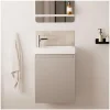 Meuble lave-mains LISA + robinet chromé