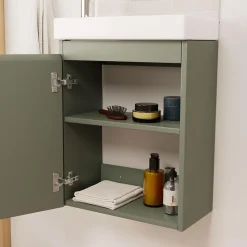 Meuble lave-mains LISA + robinet chromé
