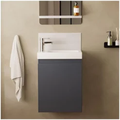 Meuble lave-mains LISA suspendu 41 cm 41cm