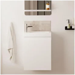 Meuble lave-mains LISA suspendu 41 cm