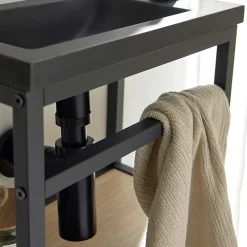 Meuble lave-mains SAO + robinet chromé