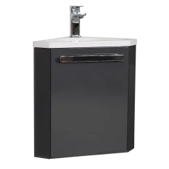 Meuble lave-mains SKINO + robinet chromé